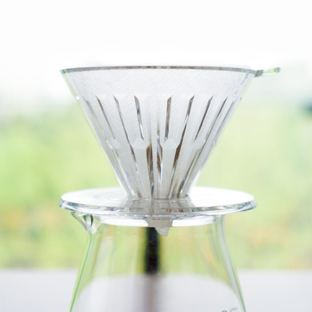TIMEMORE Crystal Eye Brewer Set PCTG Dripper 02-2